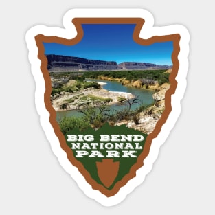 Big Bend National Park arrowhead Sticker